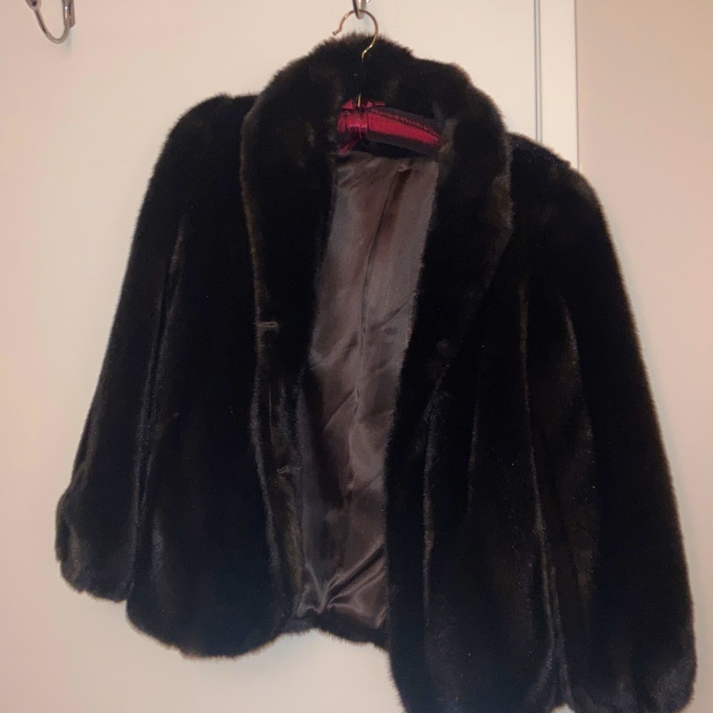 Hillmoor NY Faux Mink Coat